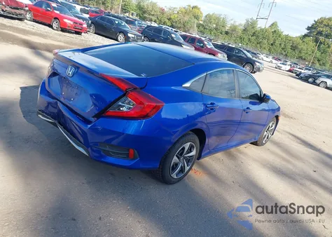 2019 Honda Civic Lx from USA, damaged, VIN 19XFC2F65KE035653